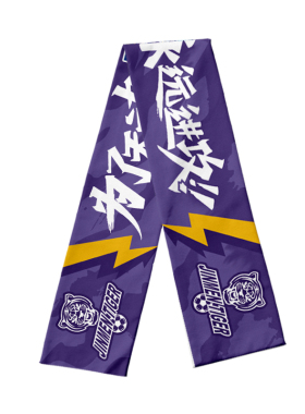 2026赛季天津津门虎队足球迷围巾