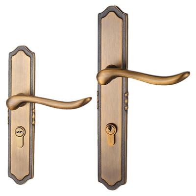 汇泰龙卧室别墅欧式纯铜执手门锁