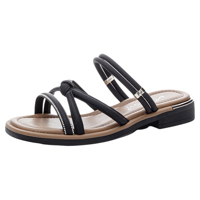 大码女鞋41到43平底凉鞋女夏外穿