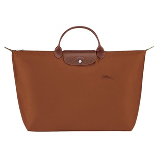 欧洲直邮Longchamp珑骧女士纯色经典大号旅行手提包