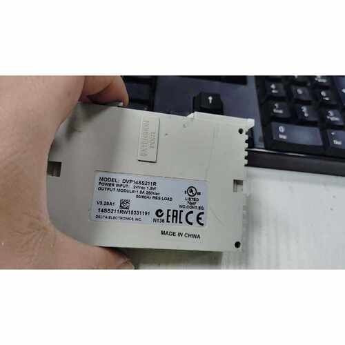 询价DVP14SS211R台达模块，的，外壳破损，功能是好的