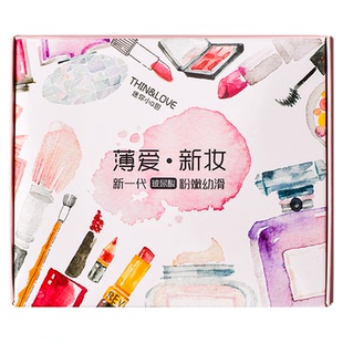 薄爱新妆玻尿酸避孕套120只装001超薄官方旗舰店安全套套子