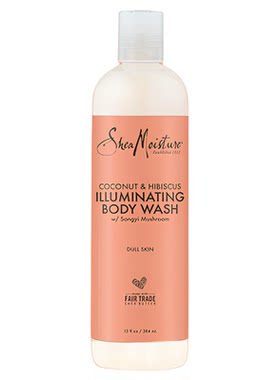 SHEA MOISTURE 椰子&木槿花 沐浴露384ml/瓶【临期】