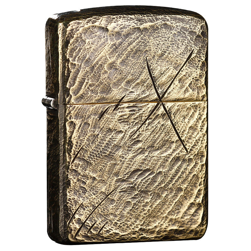打火机zippo正版刀痕盔甲芝ZIPPO/芝宝