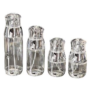 旅行分装瓶便携按压式真空喷雾瓶沐浴露洗发水乳液护肤小样空瓶子