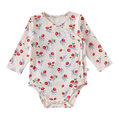 婴儿长袖包屁衣套装纯棉A类春秋