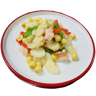 荷塘小炒皇马蹄荸荠莲子虾仁速冻蔬菜速冻食品炒菜饭店食材