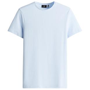 HM男装女装T恤春季COOLMAX®圆领合身短袖上衣0948439