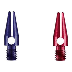 英国DESIGNA短镖杆15.5mm短铝合金飞镖杆蓝色红色2BA飞镖杆