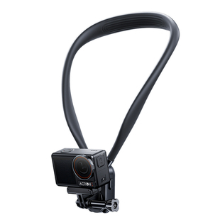 绿巨能SE2.0款气囊挂脖支架适用大疆action6/5pro挂脖支架拍摄神器acepro运动相机大疆action4挂脖支架配件