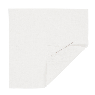 事儿THINGER 白色汉麻薄针织 55%大麻45%有机棉 带棉籽设计师面料