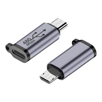 安卓手机充电器转换头type-c转lighting/micro/mini接口usb转接头