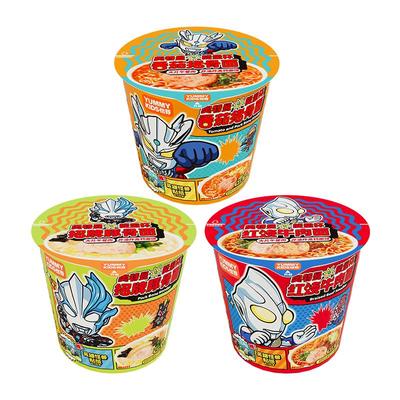 怡芽奥特曼冲泡无添加非油炸泡面