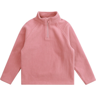 Cunyi纯一良品童装男童卫衣春秋儿童柔软双面摇粒绒立领保暖上衣