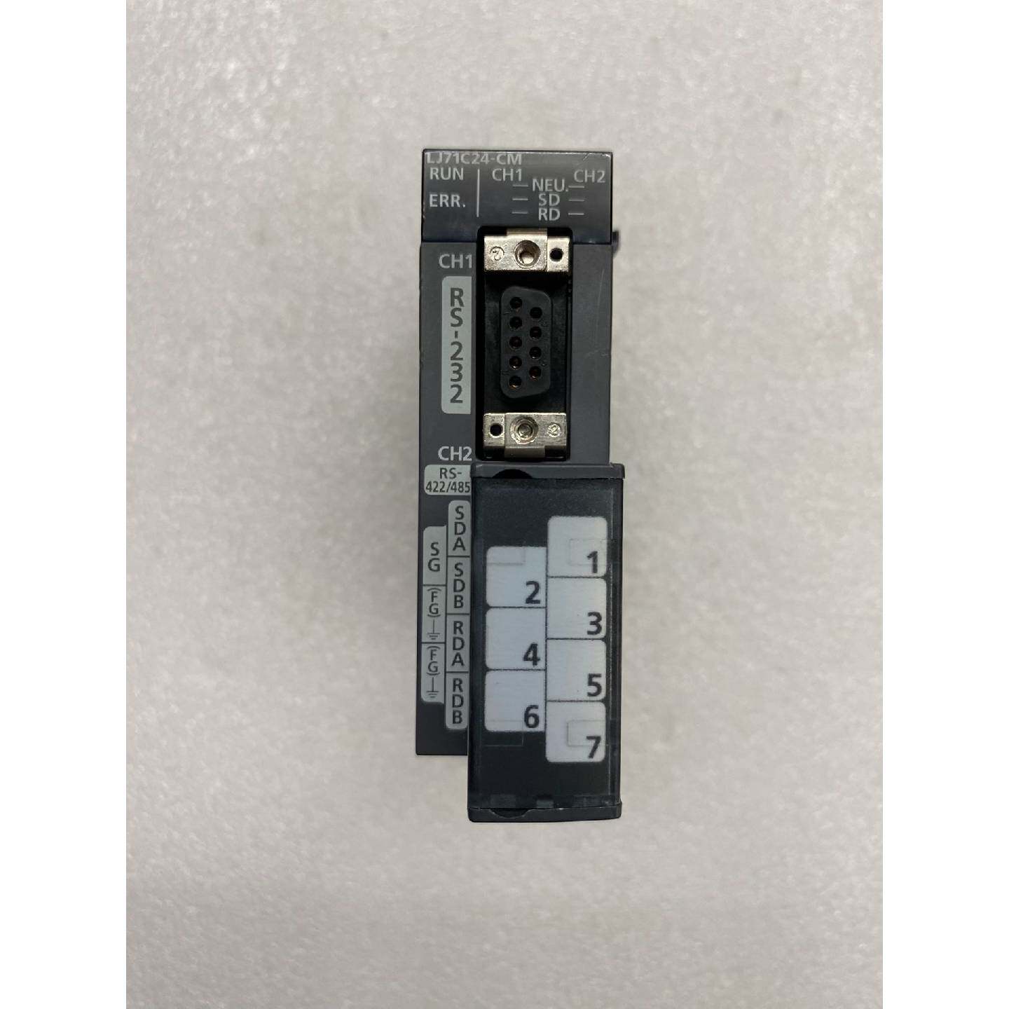 【请询价】三菱L系列PLC可控制器型号LJ71C24CM实物