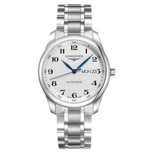 浪琴Longines名匠系列手表 经典自动机械双日历男表L2.755.4.78.6