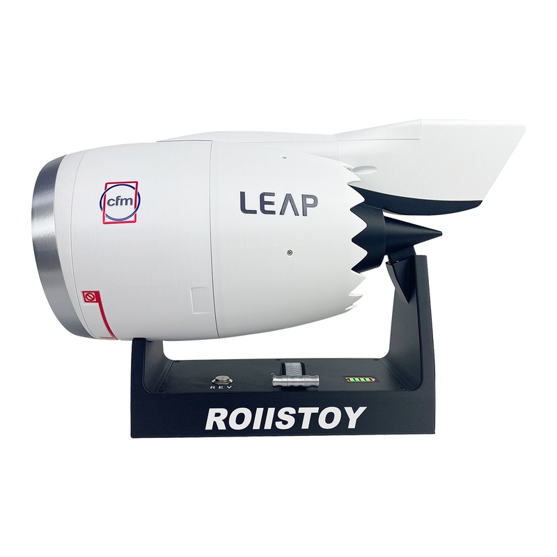 国航C919飞机涡扇发动机模型启动成品可生日礼物摆件电动桌面玩具