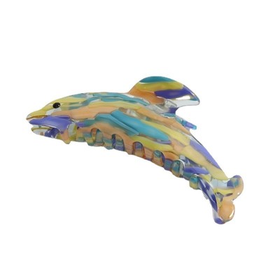 姚萱醋酸板材抓夹日韩海豚发夹