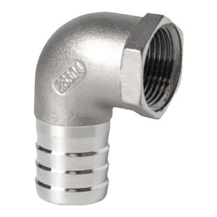 304不锈钢内丝弯头宝塔 内丝弯头皮接 90度内螺纹格林头宝塔接头