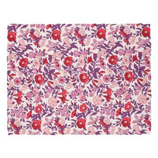 英国正品liberty20支Lasenby莱曾比棉粉紫布艺手工拼布服装玛米花