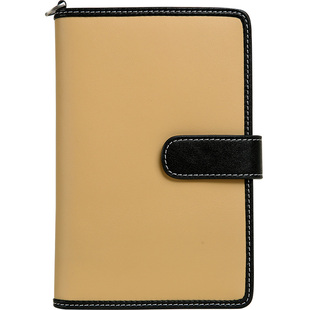 妙迪牛皮护照收纳包旅行机票夹简约高级感商务大容量钱卡证件包女