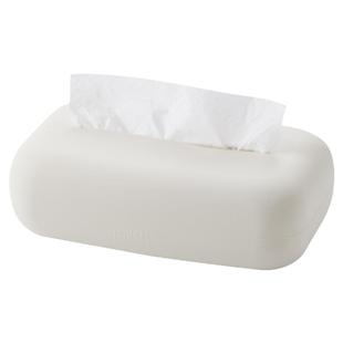 meelyhome奶油风纸巾盒硅胶创意客厅抽纸盒卧室茶几餐巾纸收纳盒