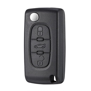 东风标致307308408钥匙壳雪铁龙世嘉c4c5凯旋遥控车钥匙替换外壳