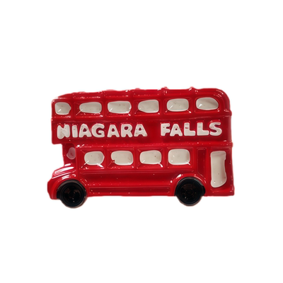 加拿大尼亚加拉瀑布红色双层巴士