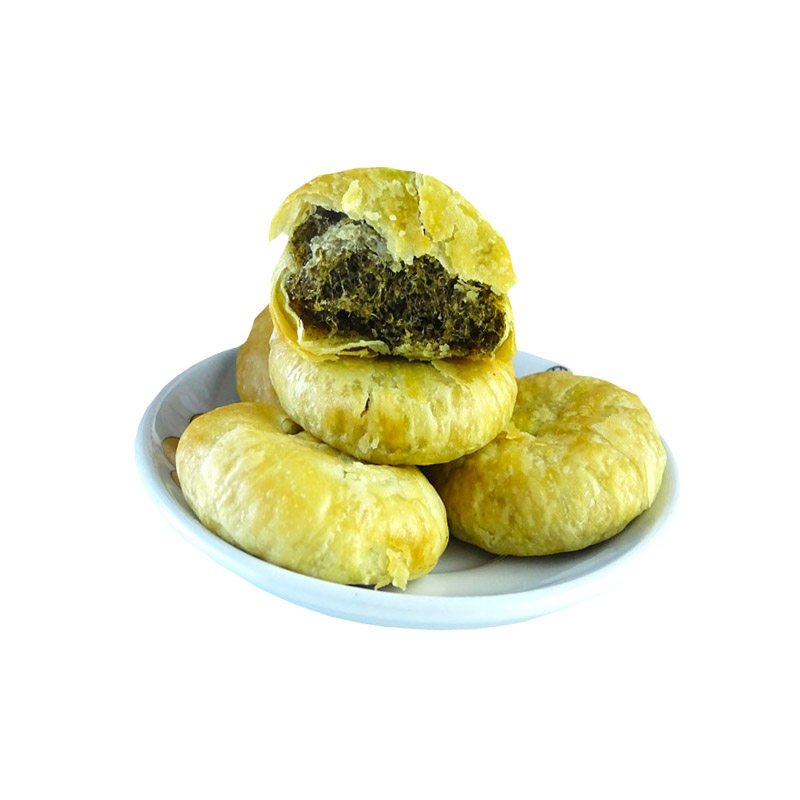 潮汕特产紫菜饼休闲小吃茶点零食纯手工制作点心下午茶海苔肉丝饼