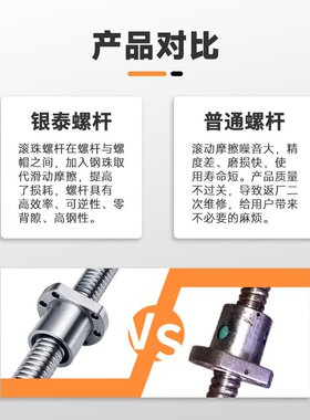 厂家直销 PMI滚珠丝杆 批发台湾银泰PMI丝杆螺母研磨FDDC滚珠丝杠