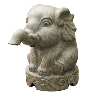 吸水兽流水摆件 户外鱼池循环水古法生态养鱼缸造景喷泉增氧水泵