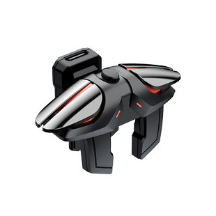 手机吃鸡神器六指四键机械按键机械电子脉冲1秒50一键连发充电左右通用助压抢带壳能用苹果安卓通用辅助压抢