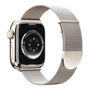 适用iwatch11表带S11苹果S10手表S9升级米兰尼斯Applewatch8金属S7磁吸7代男SE3夏S6高级6运动ultra女款智能