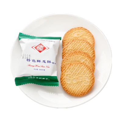 上海三牛饼干鲜葱酥椒盐酥万年青