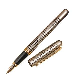 丽琴liqin660金属钢笔高级商务钢笔学生练字铱金笔尖黄铜笔库存笔
