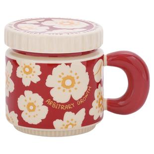 马克杯伴手礼盒生日礼物好看的杯子高级感轻奢陶瓷水杯带盖情侣杯