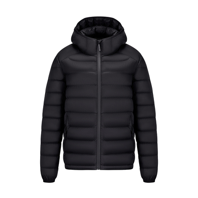 【鹅绒】雅鹿排骨轻薄羽绒服女2026冬季新款短款连帽户外轻便外套