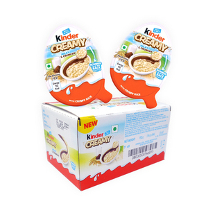 Kinder牛奶巧克力米脆Creamy健达奶油脆香米花网红儿童小零食礼物