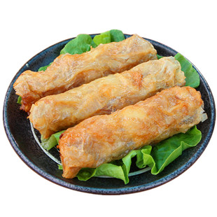 五香肉卷豆皮鸡卷潮汕广章粿肉头层豆腐皮兰桂食品包邮包肉方便