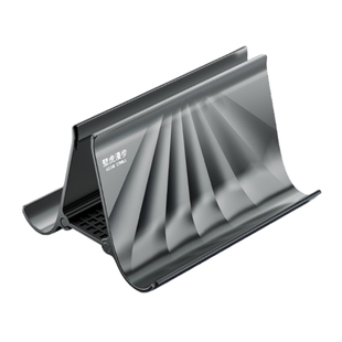 壁虎漫步笔记本平板重力支架直侧立式桌面办公收纳竖放固定支撑学生手机ipad电脑mac游戏本底座散热置物托架