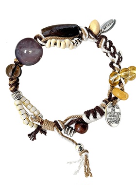 飒米SESAME手工编织藏式手链女生