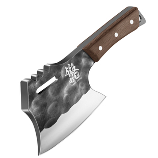 砍骨头专用刀斩骨刀锻打斧头砍骨刀家用剁骨刀屠夫商用坎牛大骨刀