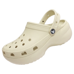 crocs洞洞鞋女鞋卡骆驰夏季云朵厚底休闲沙滩洞洞凉拖鞋206750