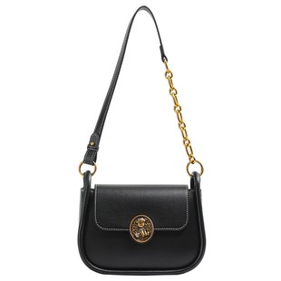 2026新款复古马鞍包女士单肩斜挎包休闲简约通勤包小众设计手机包