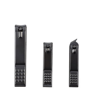 指甲剪刀高档德国指甲刀防飞溅单个大号小号斜口套装修指甲钳家用