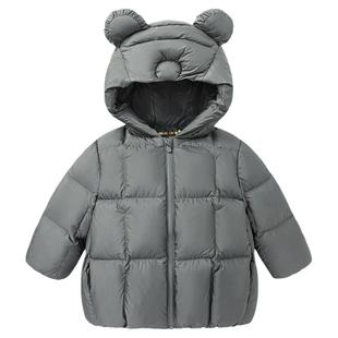 【真心绒】迷你巴拉男女童三防羽绒服宝宝鹅绒保暖外套2025冬新款