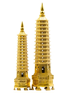 文昌塔纯铜13层的文曲星