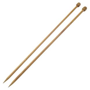 碳化竹棒针35diy单头竹炭棒针 堵头木质长针毛衣针 围巾针织毛线