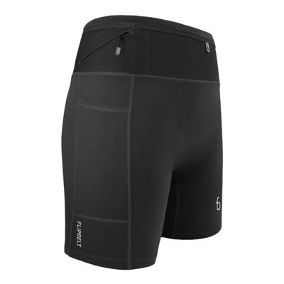 飞比特跑步压缩短裤腰包裤