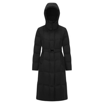 波司登女士长款商务鹅绒羽绒服